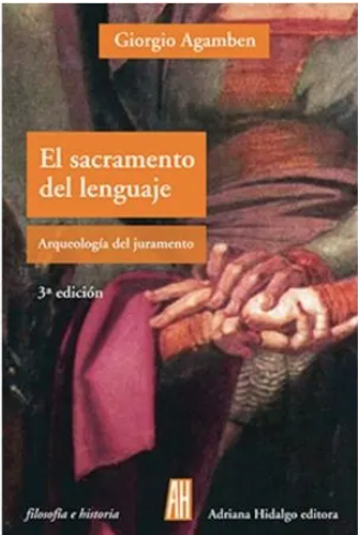 El Sacramento Del Lenguaje
